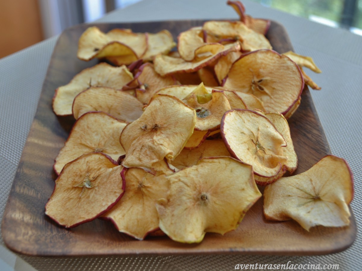manzanas deshidratadas