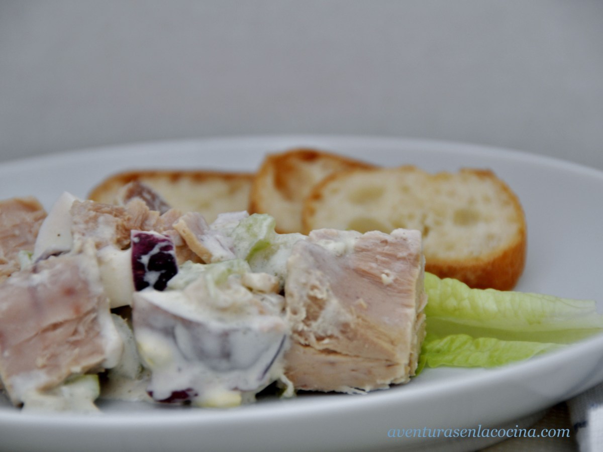 Ensalada de papa con&nbsp;atun