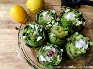 como cocinar alcachofas