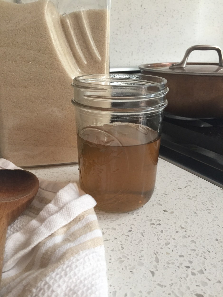 como hacer jarabe con azúcar morena