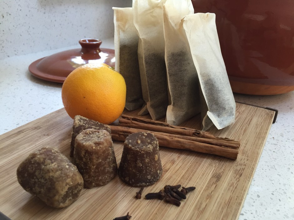 ingredientes para cafe de olla