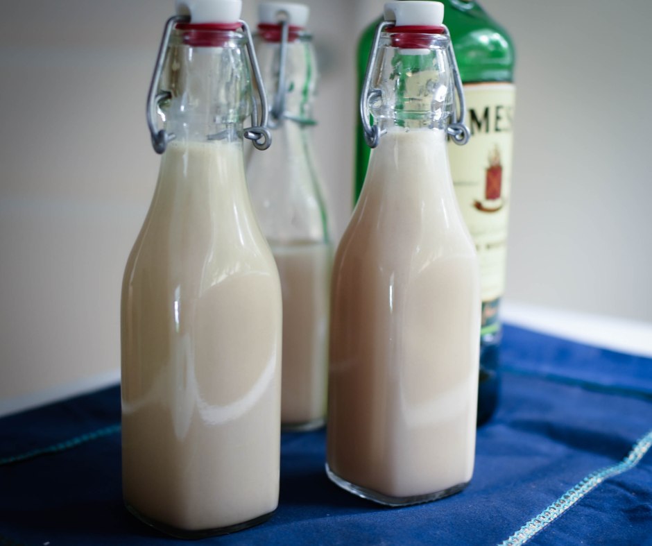 Crema irlandesa casera