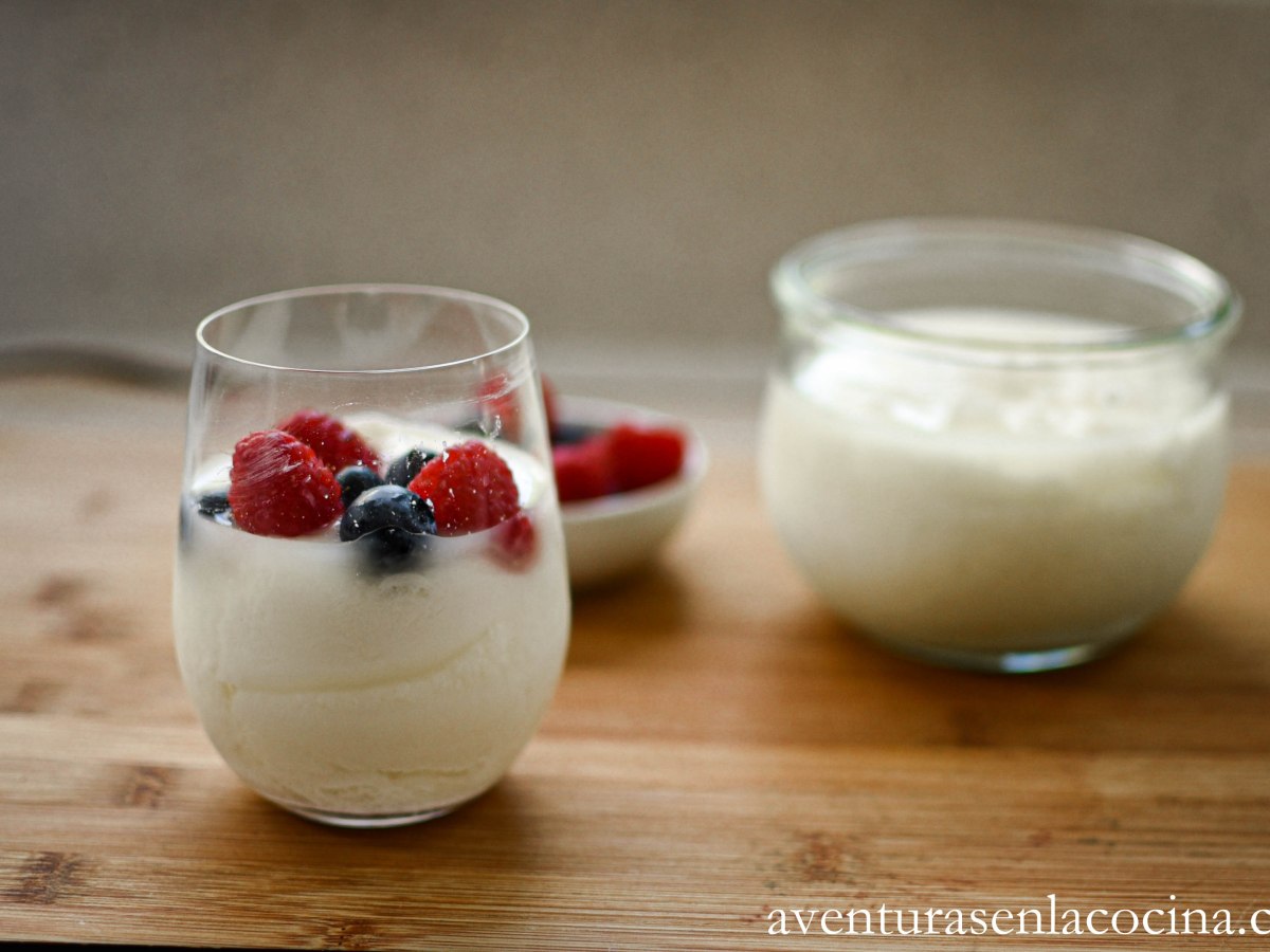 Yogur casero