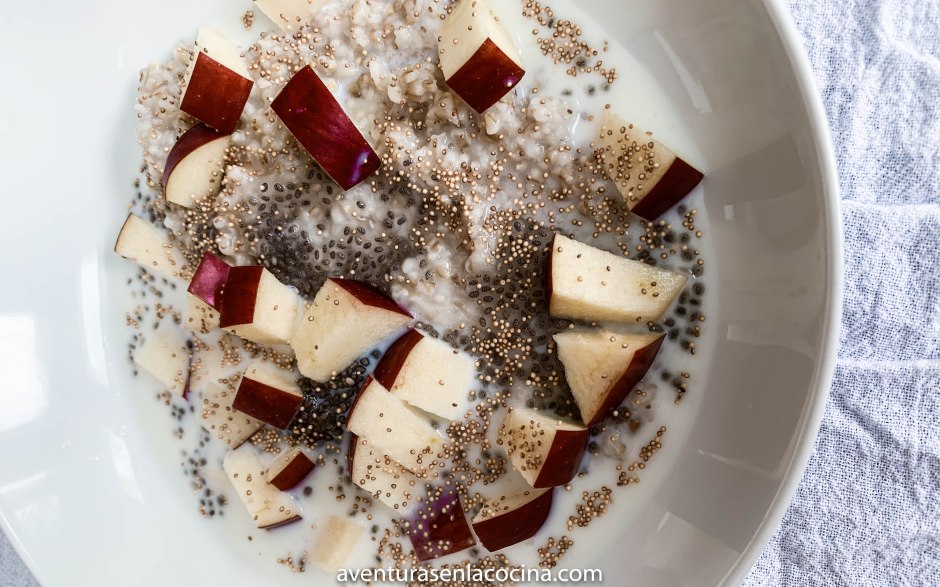 cereal de avena saludable