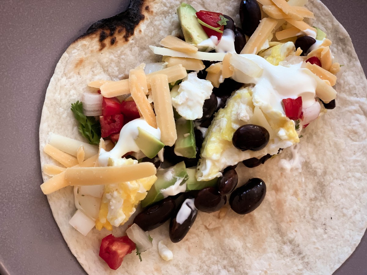 Desayuno mexicano, Tacos de&nbsp;huevo