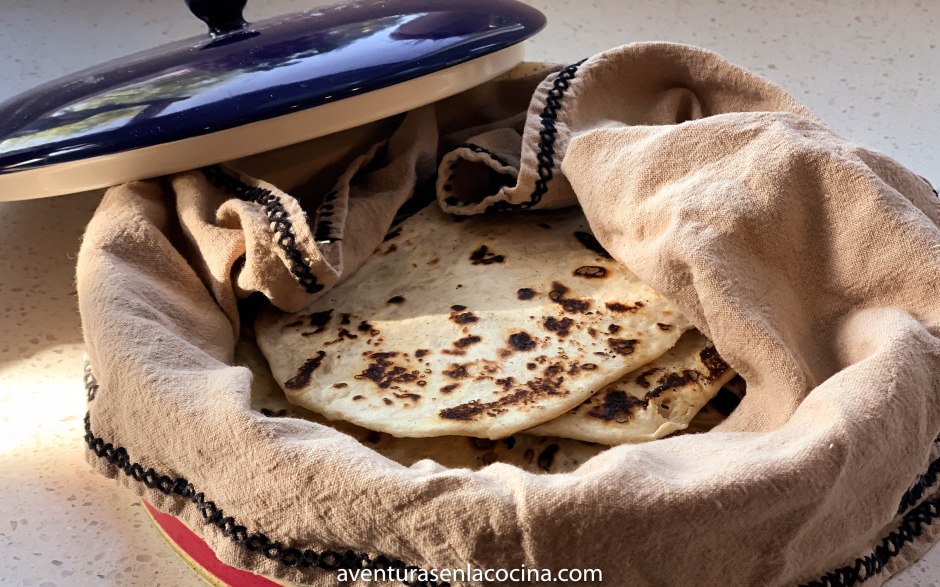 Receta de tortillas de harina