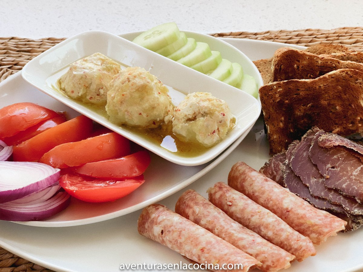 Labneh en aceite de&nbsp;oliva