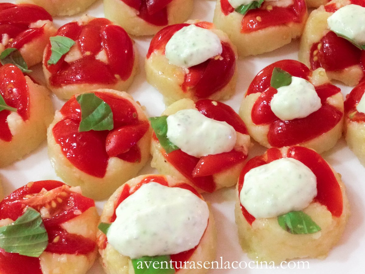 Tartaleta de polenta y&nbsp;tomates