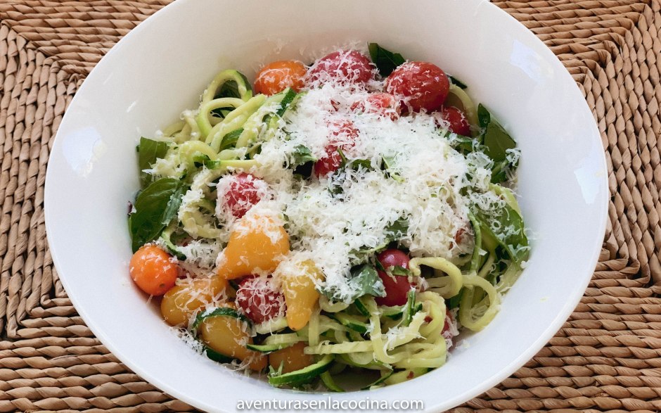 Espagueti de calabacín / Aventuras en la cocina