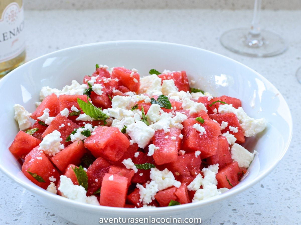 Ensalada de Sandía y&nbsp;Feta