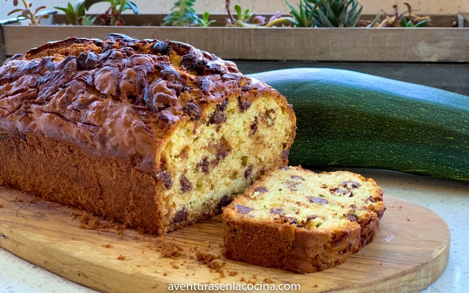 pan de zucchini y chocolate / aventuras en la cocina