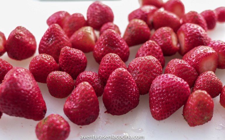 Fresas secas