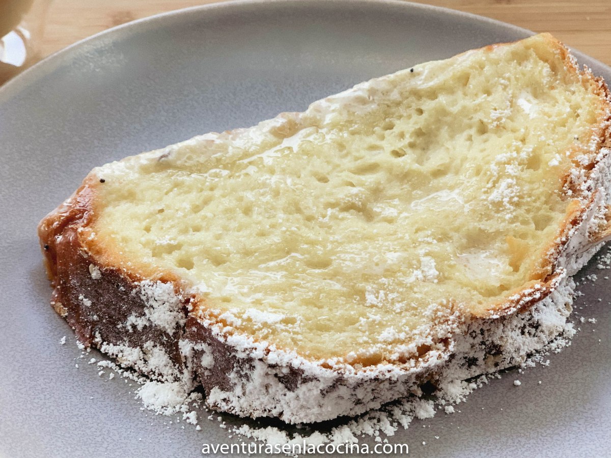 Pudín de pan con Rompope&nbsp;(eggnog)