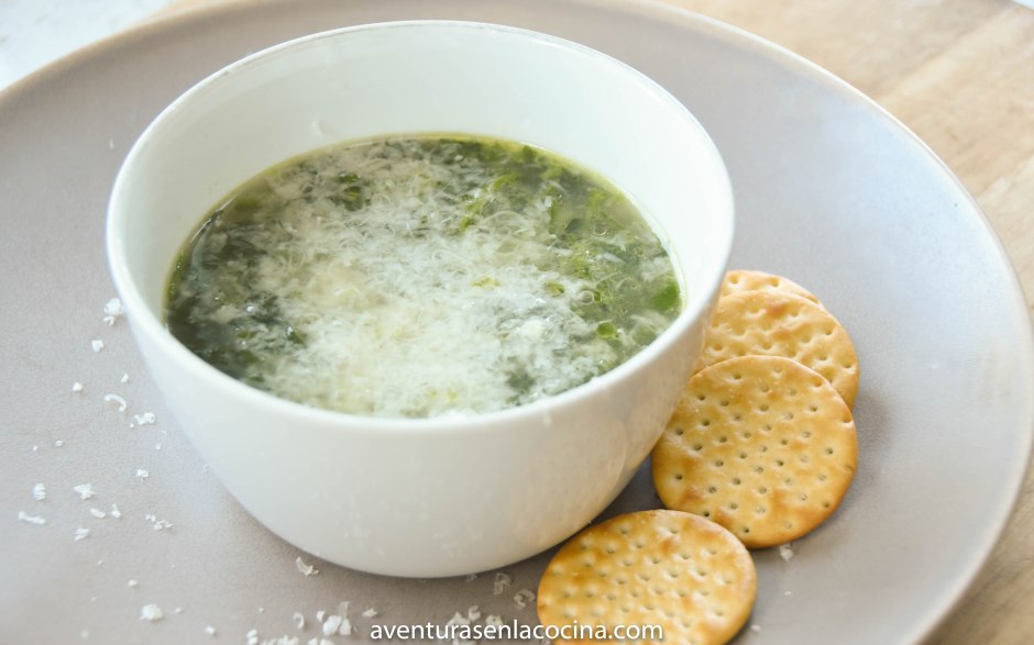 receta de espinacas / aventuras en la cocina