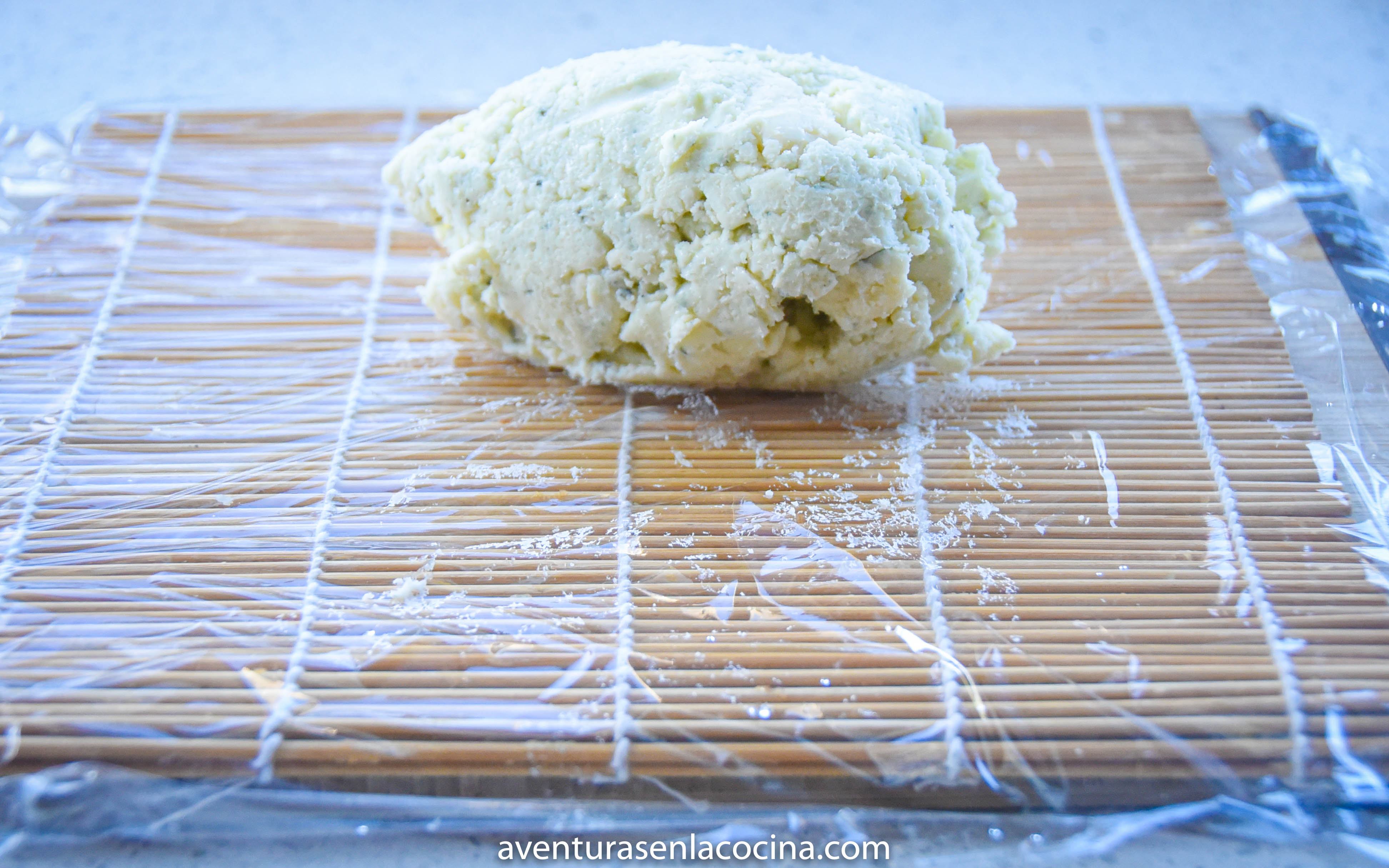 Queso azul y mantequilla