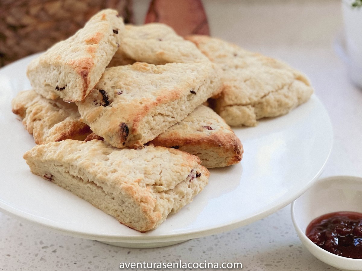 Scones de Fresa