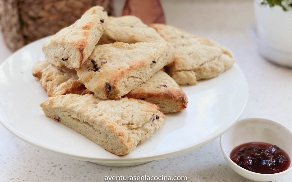 Receta de scone I Aventuras en la cocina