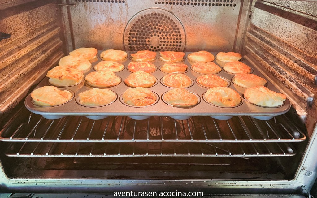 como hornear bocaditos de huevo